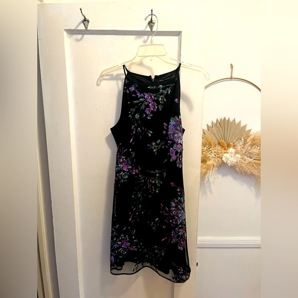 black ruffled maxi dress Montaigne Ruffle Missguided ribbed midaxi dress Size:16.5 Occasion Dress